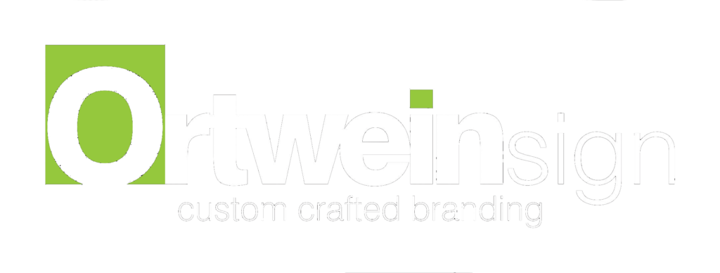 Ortwein Sign White Transparent Logo